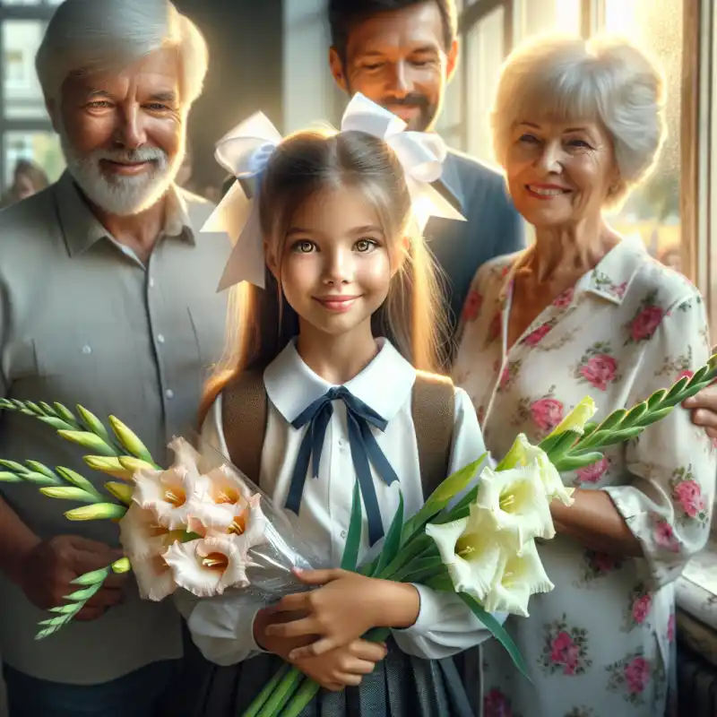 Привітання з першокласницею