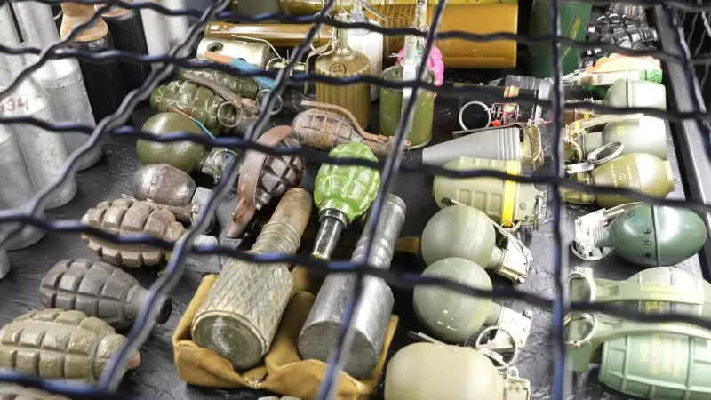 У Хмельницькому відкрили «Музей еволюції мін» з експонатами від Першої світової до сучасної війни
